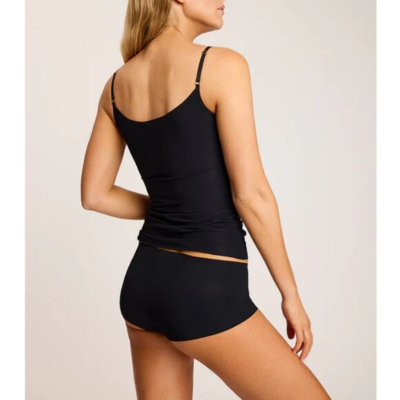 New COMMANDO Women's Black Stretch Classic Boyshort Size XS/S - Picture 2 of 5